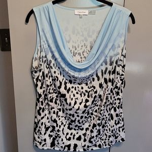 Calvin Klein leopard print top
